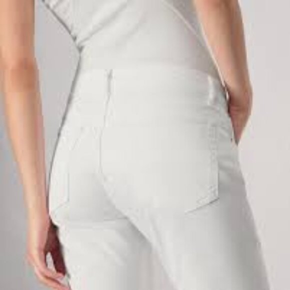 Rag & Bone Dre Slim Boyfriend Jeans, Optic White, Size 25 - Picture 2 of 11